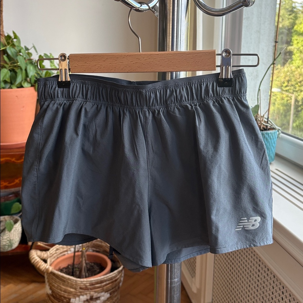 New Balance Charcoal Performance Shorts